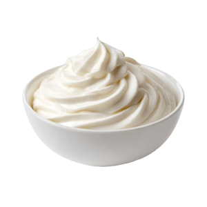 Tarrina de nata montada