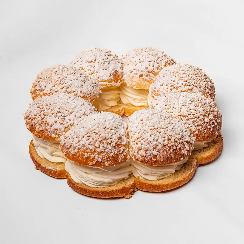 Roscón de chantilly